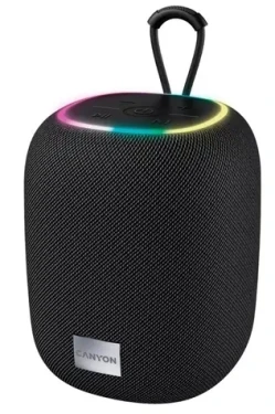 CANYON CNE-CBTSP8B černá / bezdrátový reproduktor / RGB / BT 5.2 / 1800W / USB-C / USB-A / microSD / AUX (CNE-CBTSP8B)