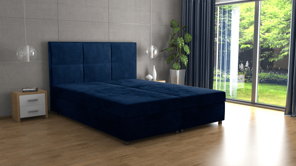 FRONTI Postel FIFI 120x200 modrá