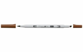 Tombow Oboustranný štětcový lihový fix ABT PRO - saddle brown