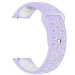 Beline Sport Silicone fialovo-bílý / Řemínek pro smartwatch / 20mm / silikon