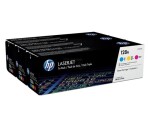 HP 128A CMY 3-pack LJ Toner Cart, CF371AM (1,300 / 1,300 / 1,300 pages) EDF_692473