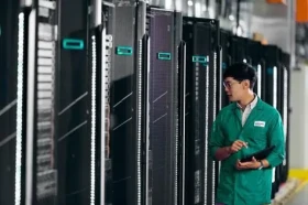 HP Enterprise Modul 20x PoE+ 4x 1/2,5/5/XGT / Síťový modul / 20 portů PoE+ / 4 porty multi-gigabit (J9991A)