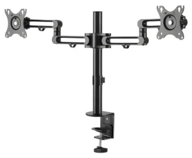 StarTech Stolní rameno pro 2 monitory / Plně pohyblivé rameno / do 32" / nosnost 8 kg / hliník (ARMDUAL3)