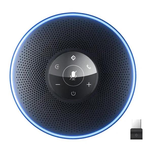 EMEET OfficeCore M2 černá / Konferenční reproduktor / 4 mikrofony 360° / Bluetooth / USB-C / až 16 osob (OfficeCore M2)