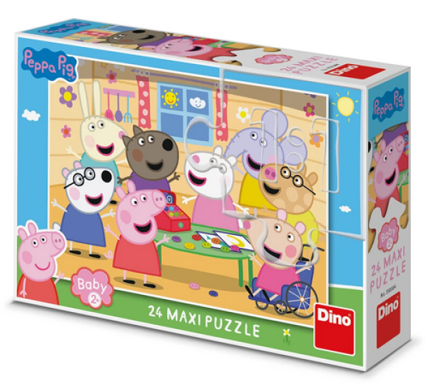 Puzzle maxi Peppa Pig: Obchod 24 dílků