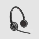 Poly Savi 8420 Office Stereo DECT černá / Bezdrátová náhlavní souprava / mikrofon / DECT / Bluetooth (8L5B2AA#ABB)