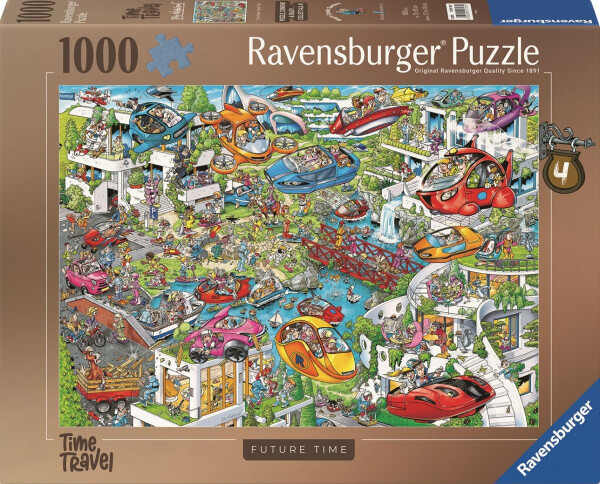 Puzzle Ray´s Comic: Budoucnost 1000 dílků