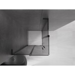 MEXEN/S - Velar L Duo sprchový kout, posuvné dveře 100 x 100, grafit, černá 871-100-100-02-43-70