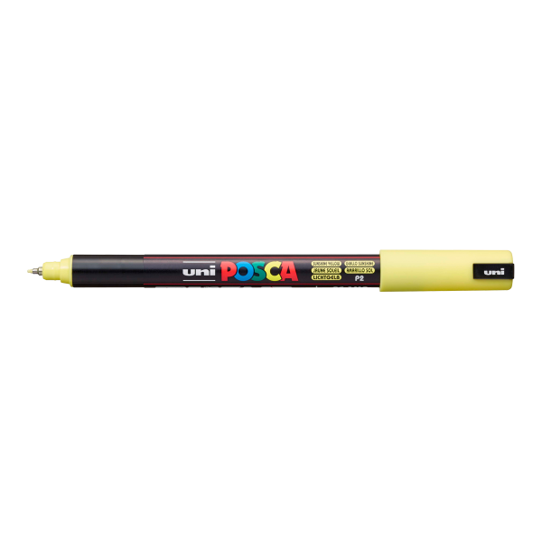 Popisovač Posca PC-1MR, 0,7 mm, pastelově žlutá