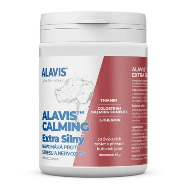 Alavis Calming Extra silný 96 g 30 tbl