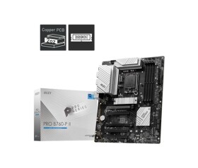 MSI MB Sc LGA1700 PRO B760-P II, Intel B760, 4xDDR5, 1xDP, 1xHDMI EDF_2648664