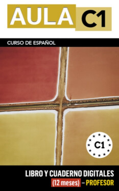 Aula 6 (C1.1) – Libro/Cuaderno digitales – Profesor (12 měsíců)