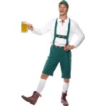 Pánský kostým Oktoberfest zelený Velikost: M