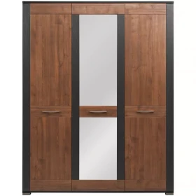 Skříň 3d Naomi Na-8 ořech/wenge