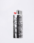 Carhartt WIP Blinkerfluid BIC Metal Lighter Case Silver
