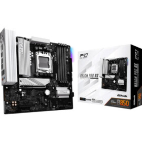 ASRock MB Sc AM5 B850M PRO RS, AMD B850, 4xDDR5, 1xDP, 1xHDMI, mATX EDF_1883022