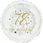 78. narozeniny balónek kruh Balonky.cz 78. narozeniny balónek kruh Balonky.cz
