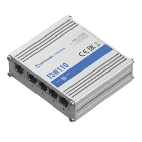 Teltonika TSW110 / průmyslový Switch / 5-Port / 1000 Mbps / PoE (TSW110)