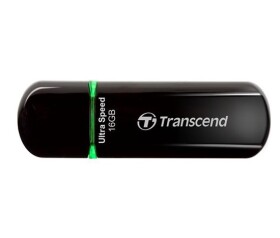 TRANSCEND Flash Disk 16GB JetFlash®600, USB 2.0 (R:32/W:16 MB/s) černá/zelená EDF_325207