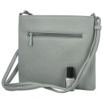 Stylová dámská koženková crossbody kabelka Walida, šedá