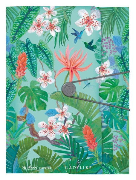 Desky s gumou A4 Ladylike - Jungle