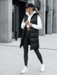 Dámská prošívaná vesta FAR AWAY černá FashionStreet TY3748 M