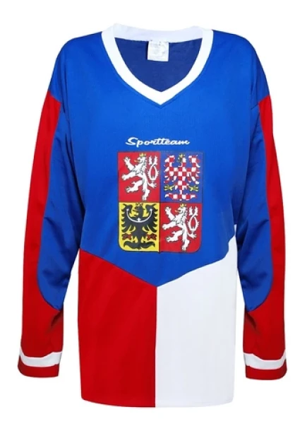 SPORTTEAM Hokejový dres ČR 4 XL (4891223098167)