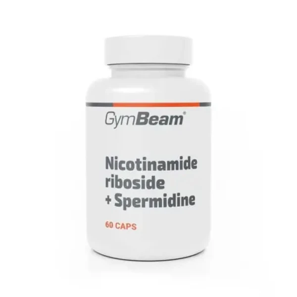 Nikotinamid ribosid (prekurzor NAD+) + Spermidin - GymBeam (60 kaps.) (120760-1-60caps)