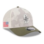 New Era Pánská kšiltovka Seattle Mariners MLB 2025 Armed Forces 9FORTY M-Crown A-Frame Snapback