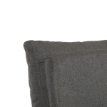 Křeslo polohovací, eletrické, šedá látka.