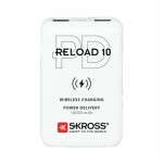 SKROSS DN56W-PD powerbank Reload 10 bílá / 10000mAh / 2x 2A výstup / microUSB kabel (7640166323310)