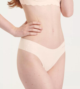 Dámské kalhotky ZERO Modal 2.0 Hipstring - WHITE - ecru 6308 - SLOGGI WHITE XL