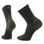 Unisex merino turistické ponožky SMARTWOOL Hike Targeted Cushion Mid Crew Socks, Charcoal velikost: 42-45 (L)