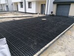 ROJA Zatravňovací dlaždice EKOGRID - 60x40x3 cm - černá