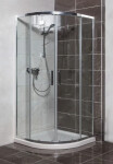 Sprchový kout čtvrtkruh 90x90 cm SAT TEX SIKOTEXS90CRT SIKOTEXS90CRT