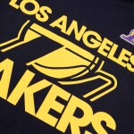Nike Dětská mikina Los Angeles Lakers NBA Courtside Club Hoodie Černá (YOUTH)