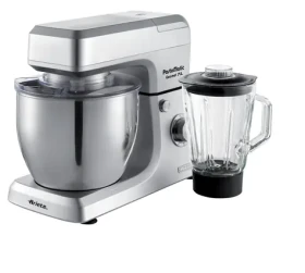 Ariete 1598 Pastamatic Gourmet stříbrná / kuchyňský robot / 2100 W / 7 l mísa + 1.5 l mixér / 6 rychlostí (8003705115897)
