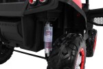 Mamido Dětské elektrické auto Buggy 4x4 Mercedes-Benz Unimog červené