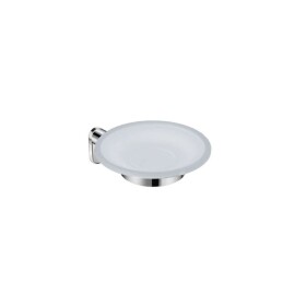 JIKA - Basic Držák s mýdlenkou, chrom/matné sklo H3833A10040001