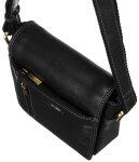 Pánské kabelky [DH] Kožená taška PTN TB 7032 COM BLAC černá jedna velikost