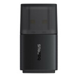 Baseus FastJoy USB-A Wi-Fi adaptér 300Mbps černá / 2.4GHz (B01317600111-03)