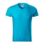 Pánské tričko s výstřihem do V Slim Fit M MLI-14644 - Malfini L