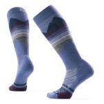 Dámské merino ponožky SMARTWOOL Women's Ski Targeted Cushion Pattern OTC, Nightfall Blue velikost: 42-45 (L)