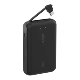 Belkin BOOST CHARGE PowerBanka 10000mAh + integrovaný kabel černá / 20W PD / USB-C (BPB021hqBK)