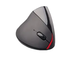 Rozbaleno - C-TECH VEM-07 / vertikální bezdrátová myš / 1600DPI / 5 tlačítek / USB nano receiver / černá / rozbaleno (VEM-07.rozbaleno)