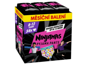 Ninjamas Pyjama Pants Srdíčka, 8 Let, 27kg-43kg