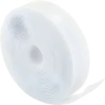 Schwaiger Samolepicí páska se suchým zipem bílá / Suchý zip / 3 m / 12 mm / 2 mm (KMKK2010)