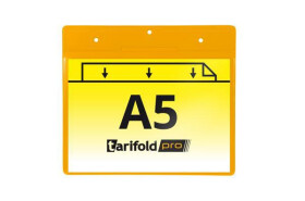 Djois identifikační kapsa A5, žlutá, 10 ks