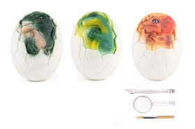 Dinosaurus ve vejci vykopávka 11 cm