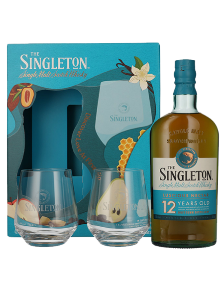 Singleton of Dufftown 12y 40% 0,7 l (dárkové baleni 2 sklenice)